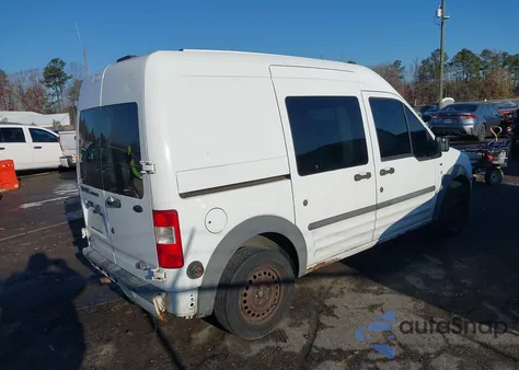2010 Ford Transit Connect Xlt from USA, damaged, VIN NM0LS6BN7AT04297